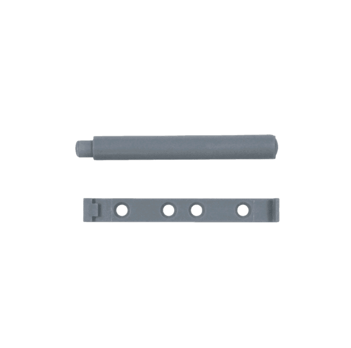 Click - On with a straight plastic adapter and silicone tip