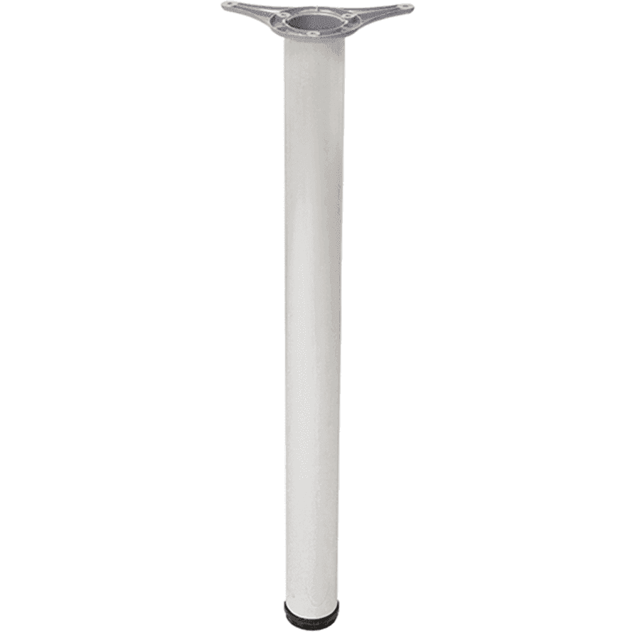 Steel round furniture leg