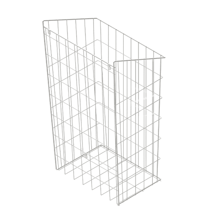 Metal laundry basket 300-500 with a tilt-out front