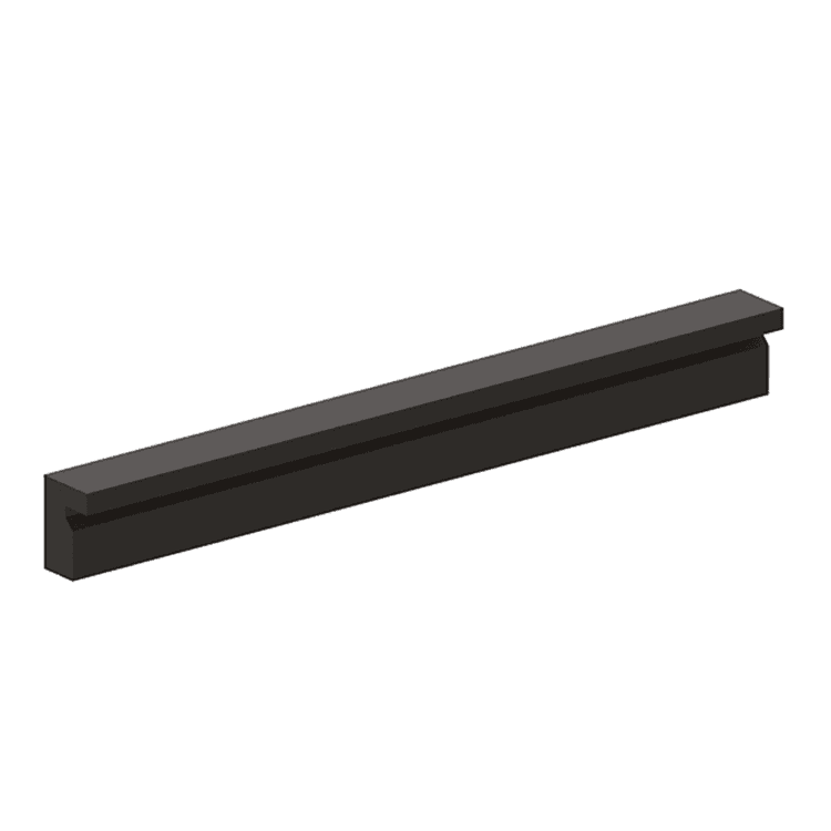 Screw-on furniture handle AR32