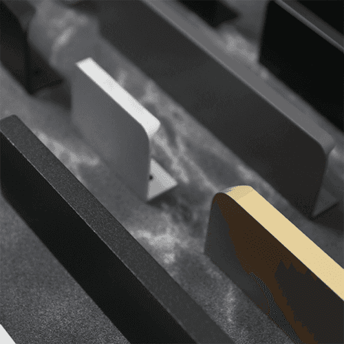 Edge furniture handles