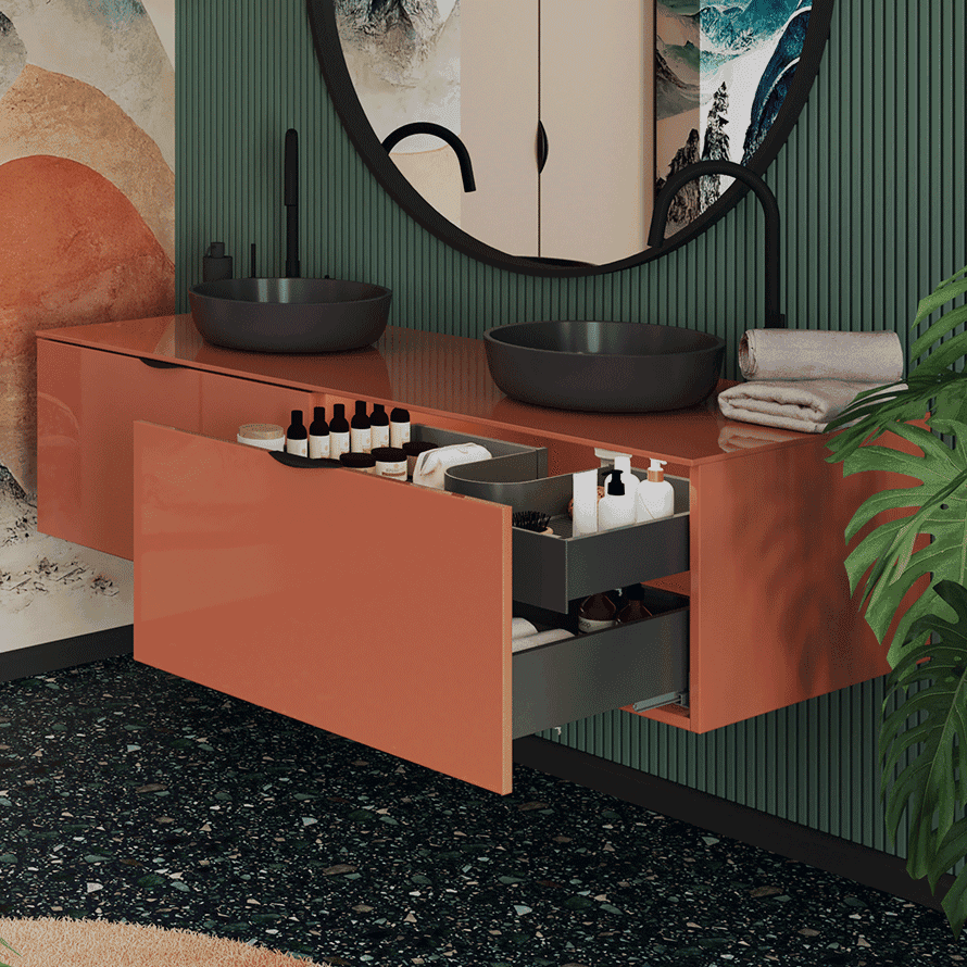 Containers and accessories for individual configurations