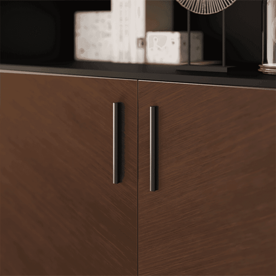 Screw-on furniture handle AR31
