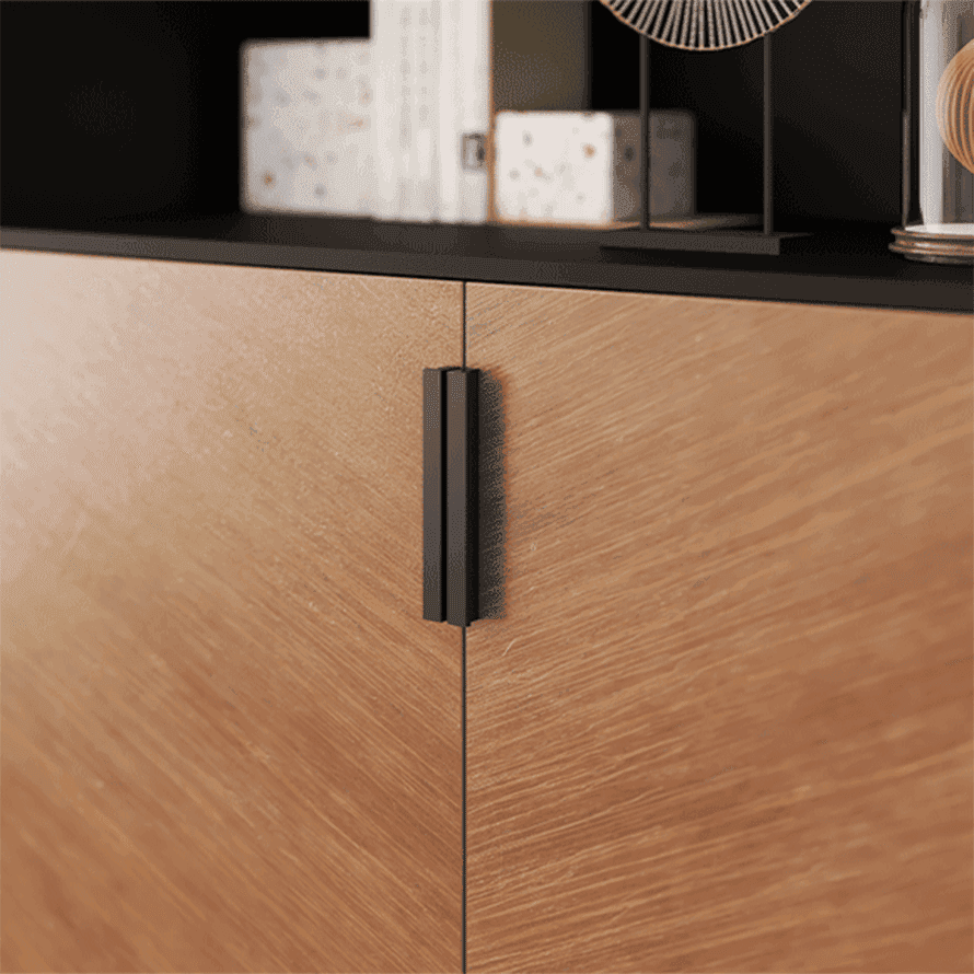Screw-on furniture handle AR32