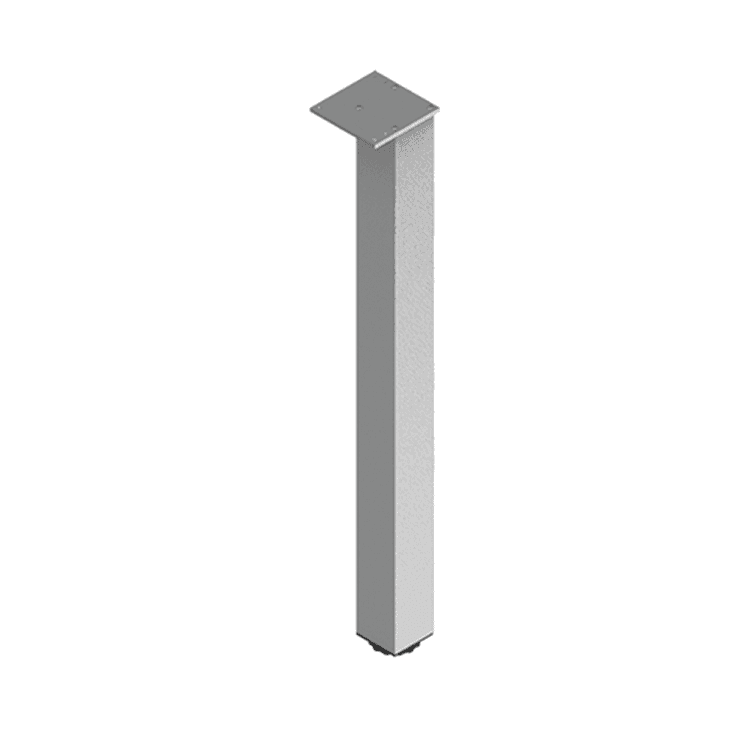 Square Furniture Leg 60x60