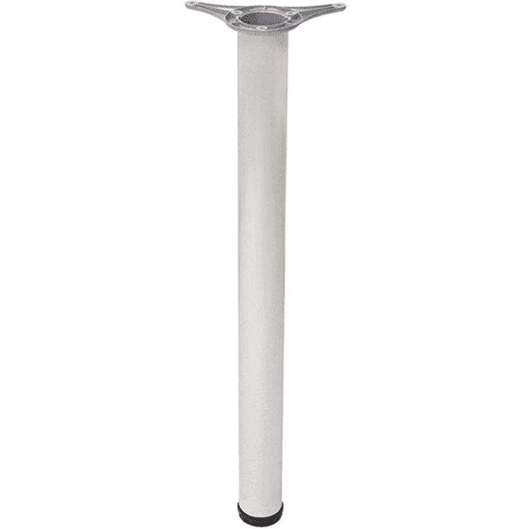 Steel round furniture leg