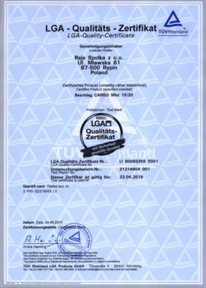 LGA Qualitats-Zertifikat