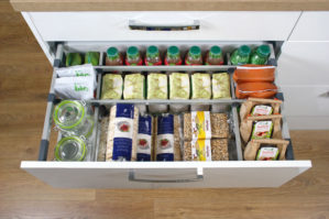 Системы внутренней организации по серии ящиков Comfort Box